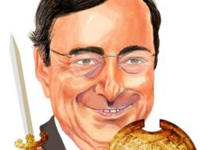 Mario Draghi, presidente del BCE