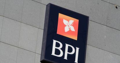 Logotipo del banco luso BPI
