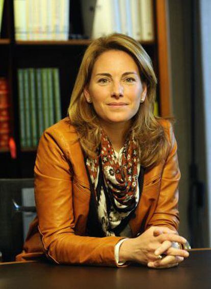 Arantza Quiroga, presidenta del PP vasco. 