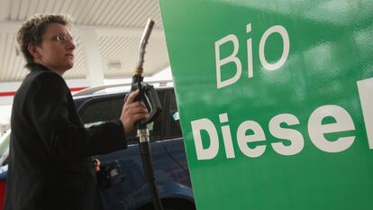 Una gasolinera en Alemania