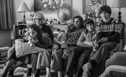 Escena de 'Roma', la producción de Netflix que ganó tres premios Oscar y obtuvo diez nominaciones en 2019.