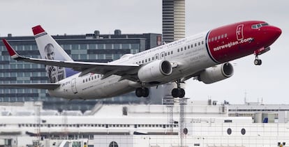 Avión de la aerolínea de bajo coste Norwegian.