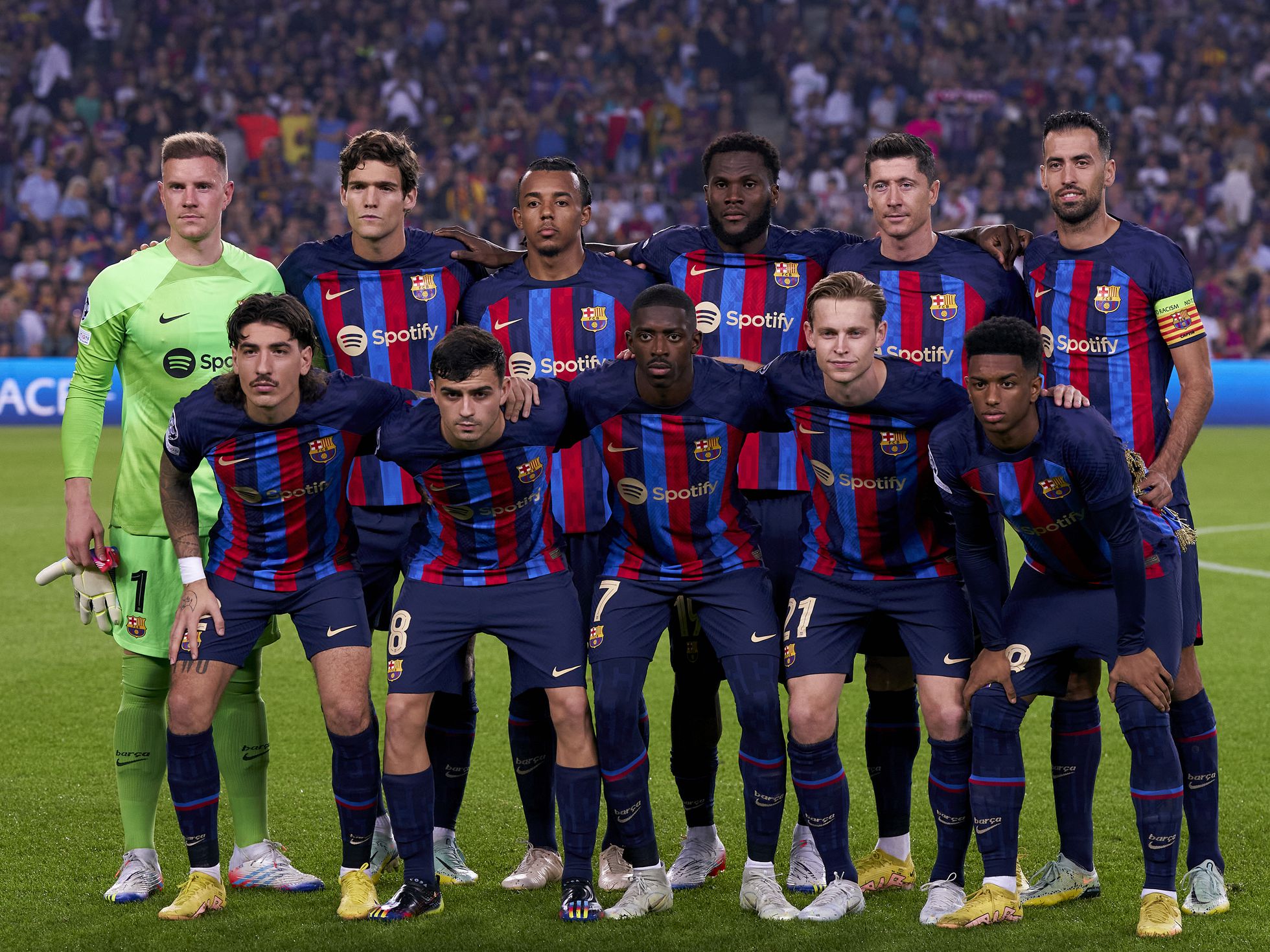 ¿Cuáles son los jugadores del Barcelona