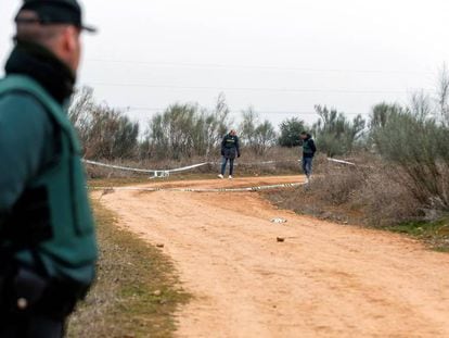 Zona de Meco (Madrid) donde fue hallado el cuerpo sin vida de Miriam Vallejo en enero de 2019