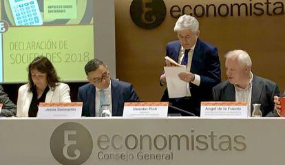 Valentí Pich, presidente del Consejo General de Economistas