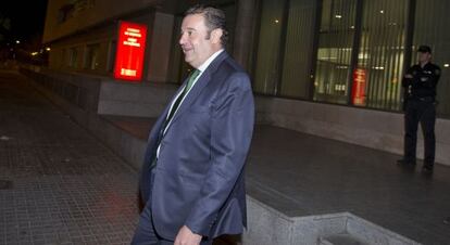 El diputado del PP y exconsejero de Economía valenciano Gerardo Camps, a su salida del juzgado.