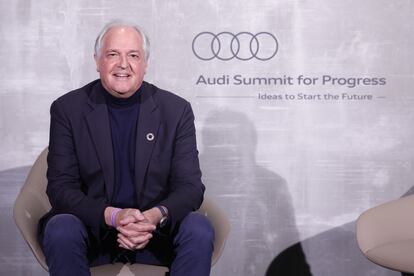 Paul Polman, este miércoles en el Audi Summer for Progress, en Madrid.
