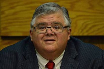 Agust&iacute;n Carstens, gobernador del Banco de M&eacute;xico.
 