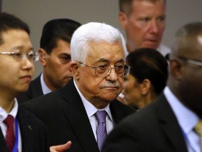 Mahmoud Abbas en la ONU, el 28 de septiembre de 2015. 