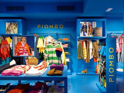 Interior de la tienda Piombo que OVS ha abierto en Madrid.