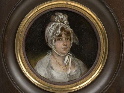 Retrato de Juana Galarza de Goicoechea, de Francisco de Goya.