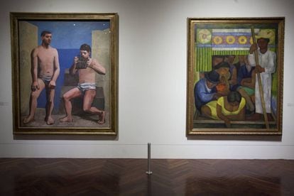 Obras de Rivera y Picasso, en la exposición