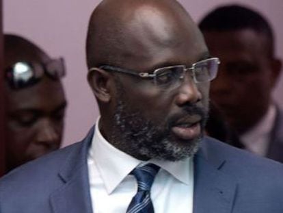 El único africano nombrado mejor futbolista del mundo arrasa en las elecciones de Liberia