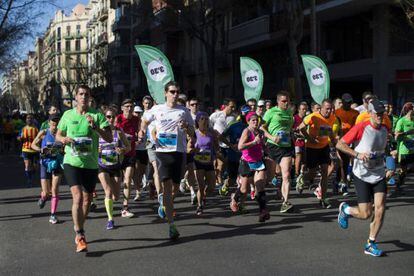 Un momento de la carrera del año pasado.