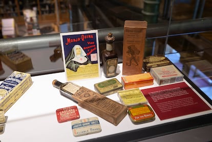 Productos variados a los que se añadía quinina (tratamiento antipalúdico) porque se le atribuían propiedades sanadoras prodigiosas.