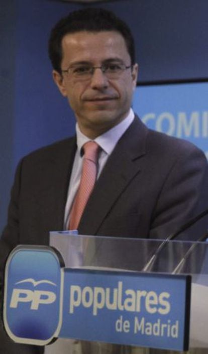 El consejero de Sanidad, Javier Fernández-Lasquetty.