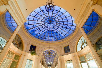 La cúpula de la Galerie Vivienne.