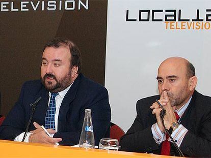 De izquierda a derecha, José Luis Sainz y Francisco Vélez.