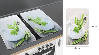 The ceramic hob protector has a universal design to adapt to different kitchen models.  WENKO.