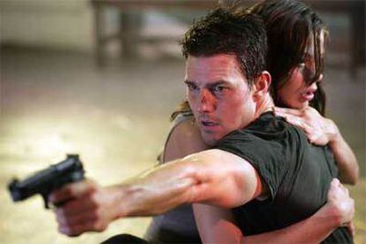 Tom Cruise y Michelle Monaghan, en una imagen de <i>Misión imposible III.</i>
