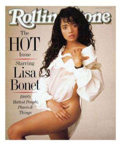 La portada de la revista Playboy en la que apareció la actriz Lisa Bonet.