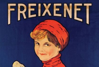 El chico vestido de rojo, icono de los anuncios de Freixenet.
