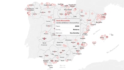 Mapa | Todos los restaurantes con estrella Michelin 2024 en España