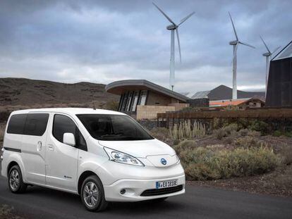 La furgoneta eléctrica Nissan e-NV200, una de las más vendidas del mercado. 