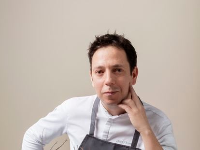 David Yárnoz, cocinero y propietario del Molino de Urdániz, en Pamplona. Imagen proporcionada por el restaurante.