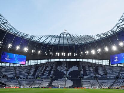 Imagen de archivo del interior del estadio del Tottenham Hotspur.