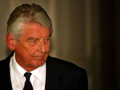 El ex primer ministro holandés Wim Kok, en La Haya en 2002.