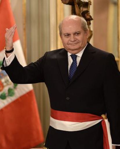 El nuevo primer ministro peruano, Pedro Cateriano.