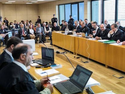 El juicio celebrado por la Operación Troika, en una imagen de 2018.