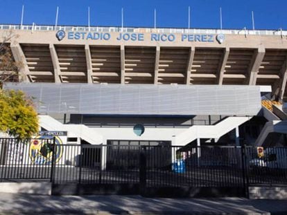 El José Rico Pérez, estadio del Hércules.
 