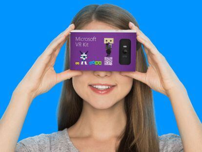 Microsoft prepara su rival para las gafas de realidad virtual CardBoard de Google