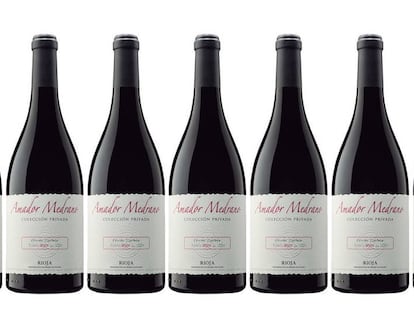 Amador Medrano Colección Privada 2014, fruta negra madura