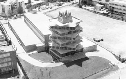 Panorámica de 'La Pagoda' antes de su derribo en 1999.