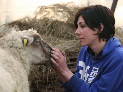 Stéphanie, en un momento de 'A Modern Shepherdess'.