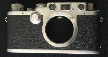 La Leica de Korda subastada, con la que tomó el retrato del Che Guevara.