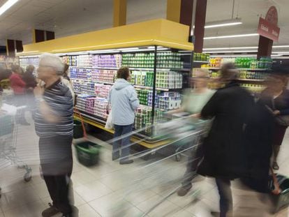 Imagen de un supermercado.