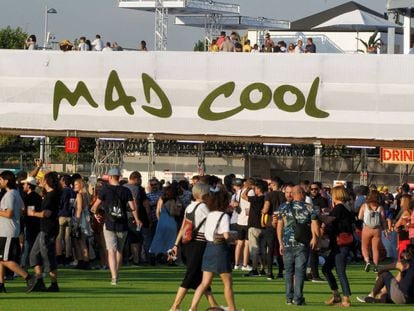 Ambiente en el Mad Cool, este jueves.