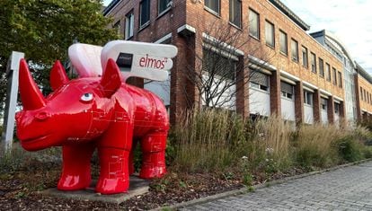 Exterior de la sede de la empresa de semiconductores Elmos, en Dortmund.