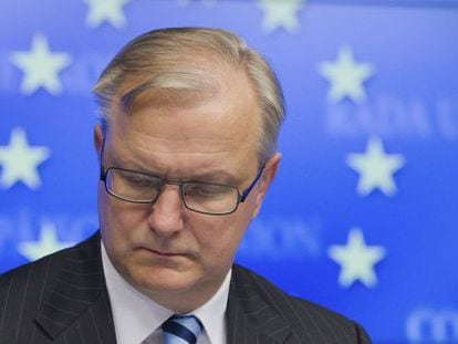 El comisario europeo de Asuntos Económicos y Monetarios, Olli Rehn.
