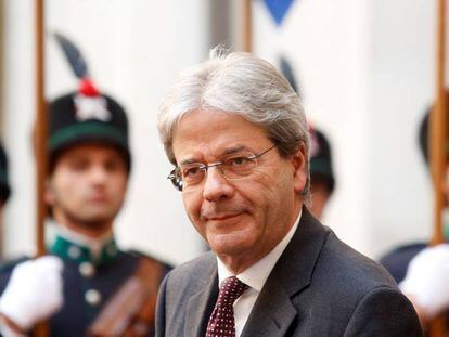 Paolo Gentiloni, primer ministro de Italia, en Roma.