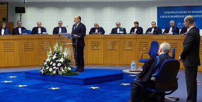 Tribunal de los Derechos Humanos, en Estrasburgo.