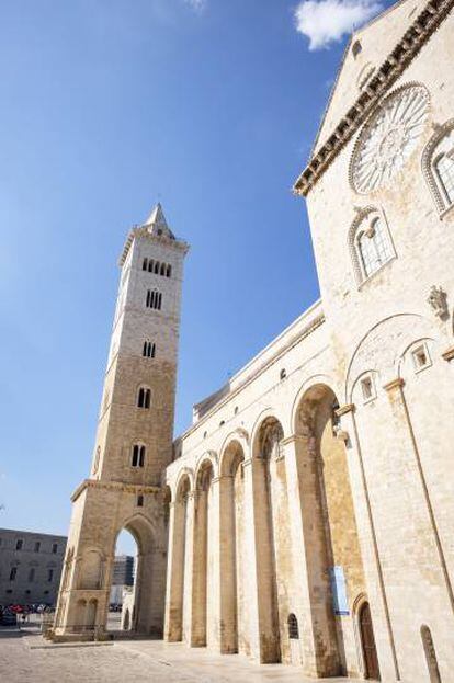 La catedral de San Nicolás, en la localidad de Trani.