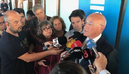 El presidente de Banco Sabadell, Josep Oliu, en Alicante