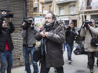 El diputado dimisionario  de la CUP, Antonio Baños.