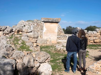 El poblado Talayótico de Trepucó en el municipio de Mahón (Menorca).