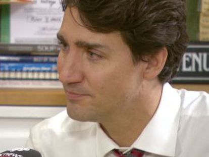 El primer ministro de Canadá conoció al ciudadano sirio y a su familia hace un año en Toronto